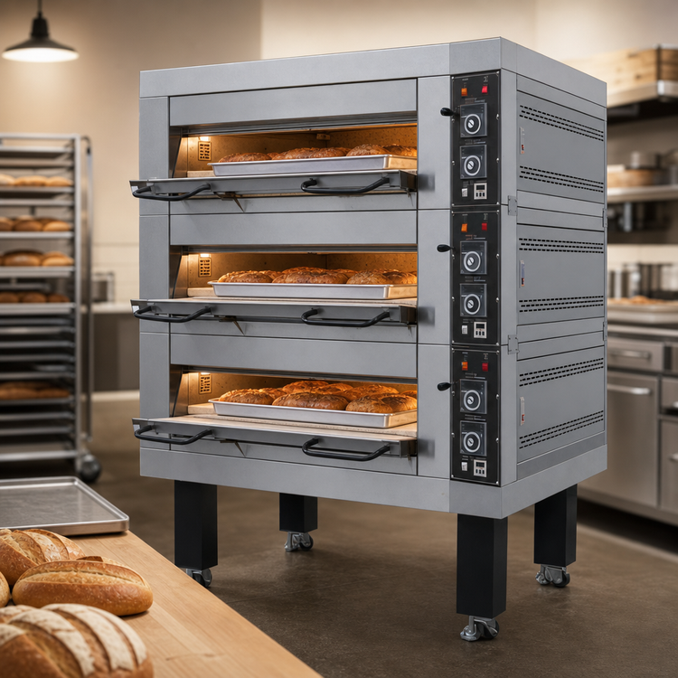 Product image #4 for Four-Deck Electric Artisan Stone Deck Oven