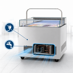 Thumbnail image #4 for Turbo Air TOS-40NN-D-S Open Display Sandwich & Cheese Merchandiser, 40.25 in, Stainless Steel, Self-Contained Refrigeration