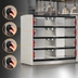 Thumbnail image #5 for Metro2Go 8-Compartment Pass-Thru Order Hot Station with Sliding Polycarbonate Doors, 120V