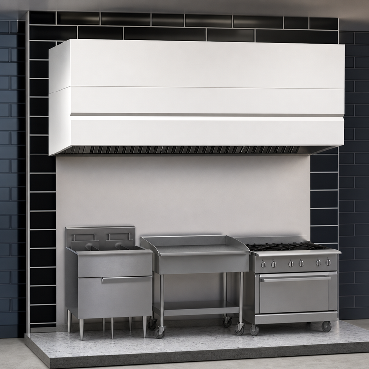 Product image #5 for SimpleSpec 96-Inch Wall-Mount Type I Box Canopy Hood