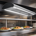Thumbnail image #4 for Hatco Glo-Ray Curved 60-Inch High-Watt Lighted Infrared Strip Heater with Dual LED Lights and Electronic Infinite Control
