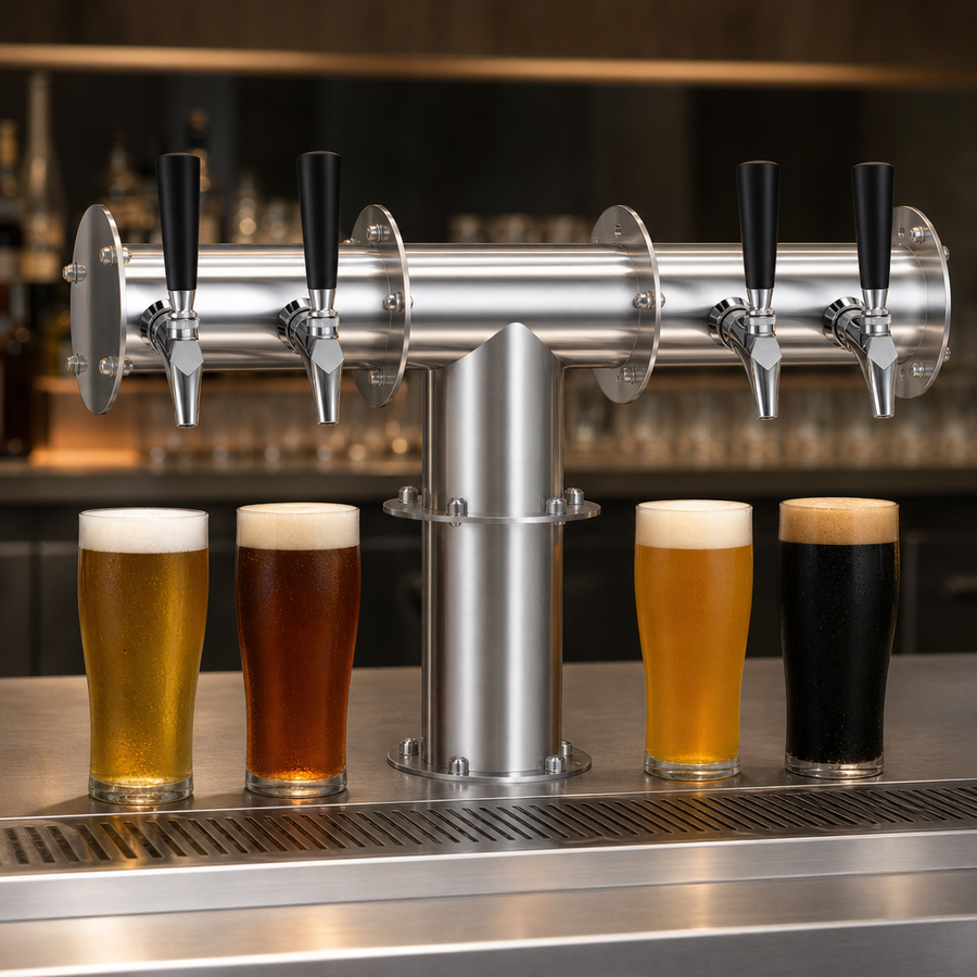 Four-Faucet Capacity