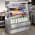 Thumbnail image #4 for Howard-McCray 30E Series Remote Multi-Purpose Open Merchandiser, Stainless Steel