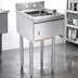 Thumbnail image #4 for BK Resources Slimline Underbar Single-Compartment Dump Sink