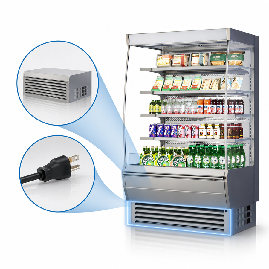 Bottom-Mount Self-Contained Refrigeration
