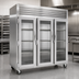 Thumbnail image #4 for Traulsen Spec-Line RHF332WP-HHG Three-Section Pass-Thru Heated Holding Cabinet with Half-Height Glass Doors