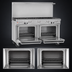 Thumbnail image #4 for Southbend Ultimate 60-Inch Commercial Gas Range with 9 Open Burners and 2 Standard Ovens