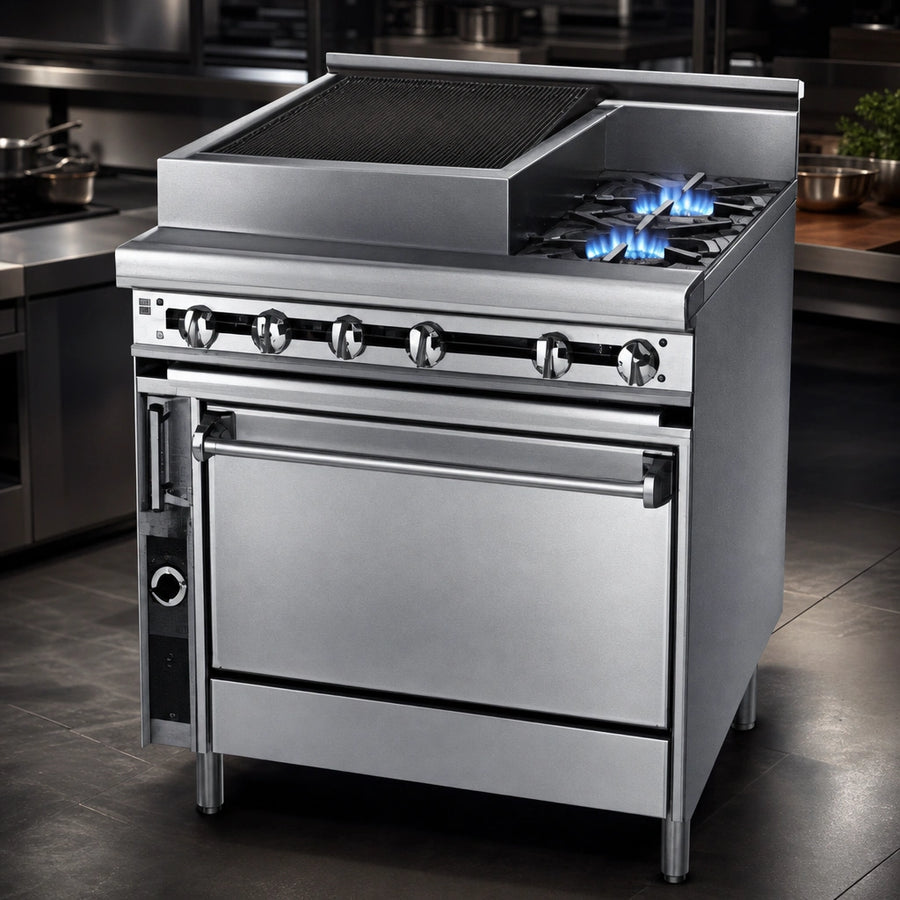 Powerful Open Burners