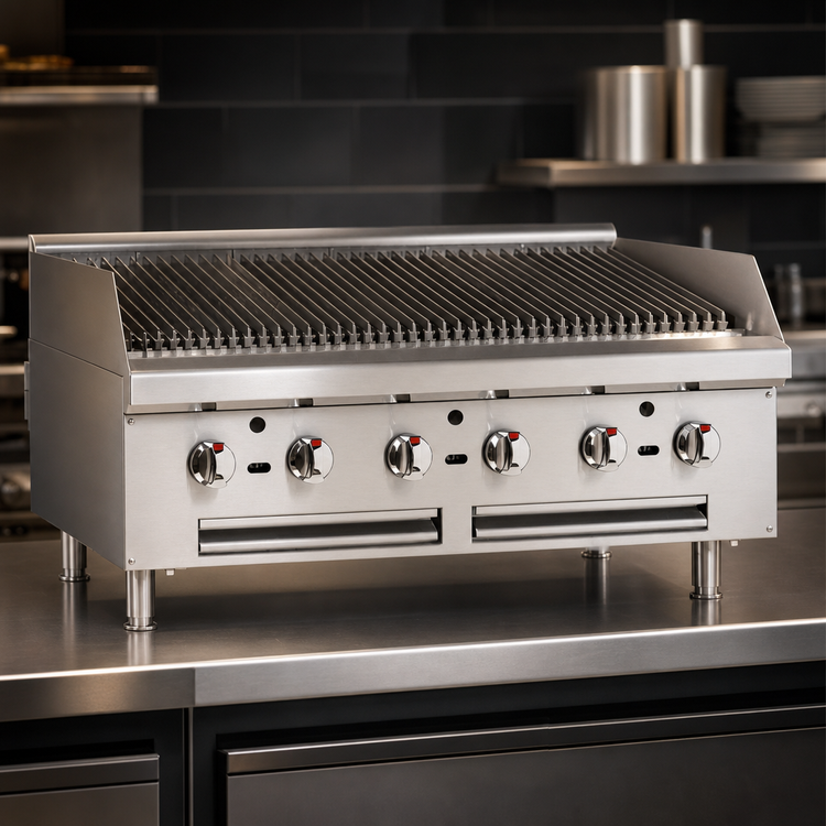 Product image #4 for Southbend HDC-30 30-Inch Gas Countertop Charbroiler, Radiant, 100,000 BTU