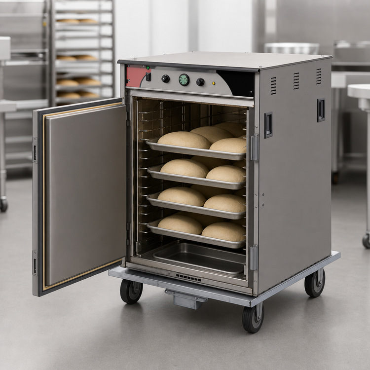Product image #4 for BevLes Climate Select Half-Height Humidity Controlled Heated Holding Cabinet / Proofer, Universal Width, 120V