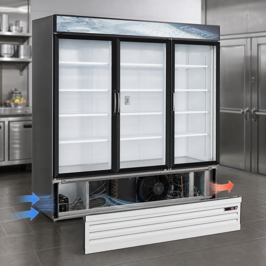Bottom-Mounted Self-Contained Refrigeration