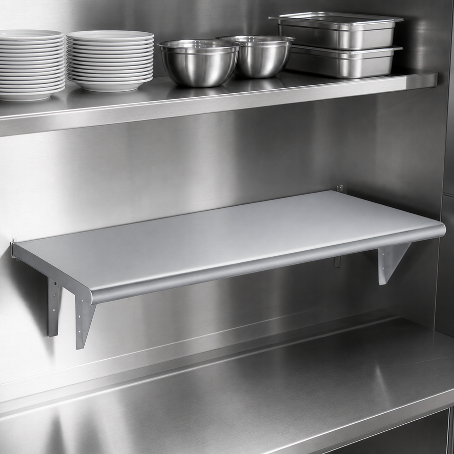 16-Gauge 304 Stainless Steel Construction