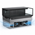 Thumbnail image #4 for Structural Concepts Reveal® Self-Service Refrigerated Slide-In Counter Deli Case, 47-3/4