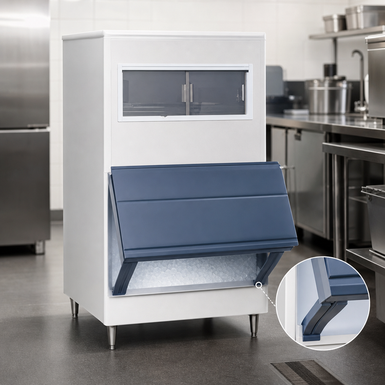 Product image #4 for SmartGATE SG700S-30 Single Door Upright Ice Bin, 680 lb Capacity