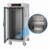 Thumbnail image #4 for Metro C5 8 Series Controlled Temperature Heated Holding Cabinet, 3/4 Height, Double-Pane Glass Doors, Universal Wire Slides, Mobile