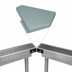 Thumbnail image #4 for Advance Tabco Stainless Steel 45° Outside Corner Filler for DRKR Series Bar Drink Rails