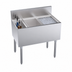 Thumbnail image #4 for Krowne Royal Series 32-Inch Underbar Speed Multi Station with Right Ice Bin and Insulated Bottle Well