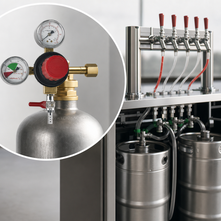 Product image #4 for Krowne Draft Beer Kit for 5-Faucet Commercial Beer Dispensers