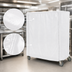 Thumbnail image #4 for Metro Waterproof Cart Cover for 36 x 24 x 62 Inch Banquet Carts, White