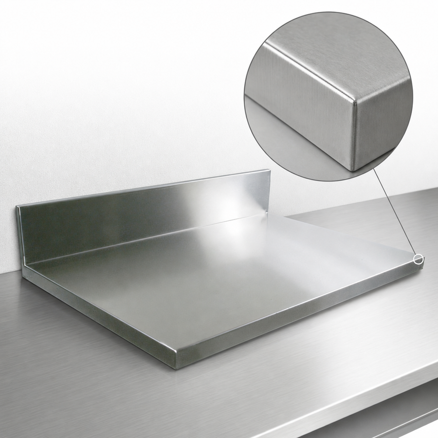 16-Gauge Stainless Steel Construction