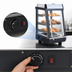 Thumbnail image #4 for CAC China 19-Inch Wide Countertop Heated Food Display Merchandiser with 3 Adjustable Shelves and 2 Glass Doors