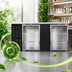 Thumbnail image #4 for Continental Refrigerator BB69NGD 69-Inch 2-Glass Door Refrigerated Back Bar Cooler