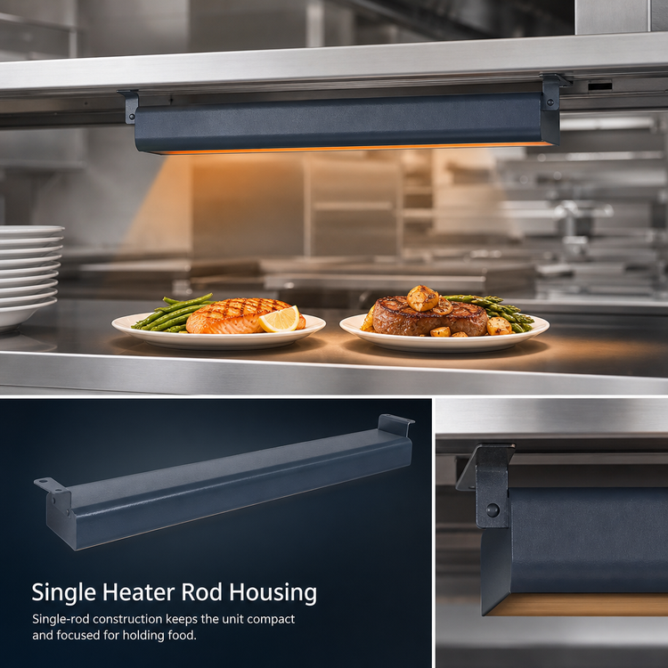 Product image #4 for Hatco Glo-Ray Narrow Max 30-Inch Unlighted Infrared Strip Heater