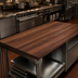 Thumbnail image #4 for John Boos Boos Block American Black Walnut Full-Length Edge Grain Kitchen Countertop, 96