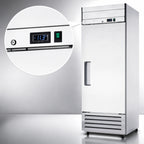 Thumbnail image #4 for Excellence Commercial Products DSS-19F 19.3 Cu. Ft. One-Section Reach-In Freezer, Stainless Steel, Solid Hinged Door, Bottom-Mounted Refrigeration