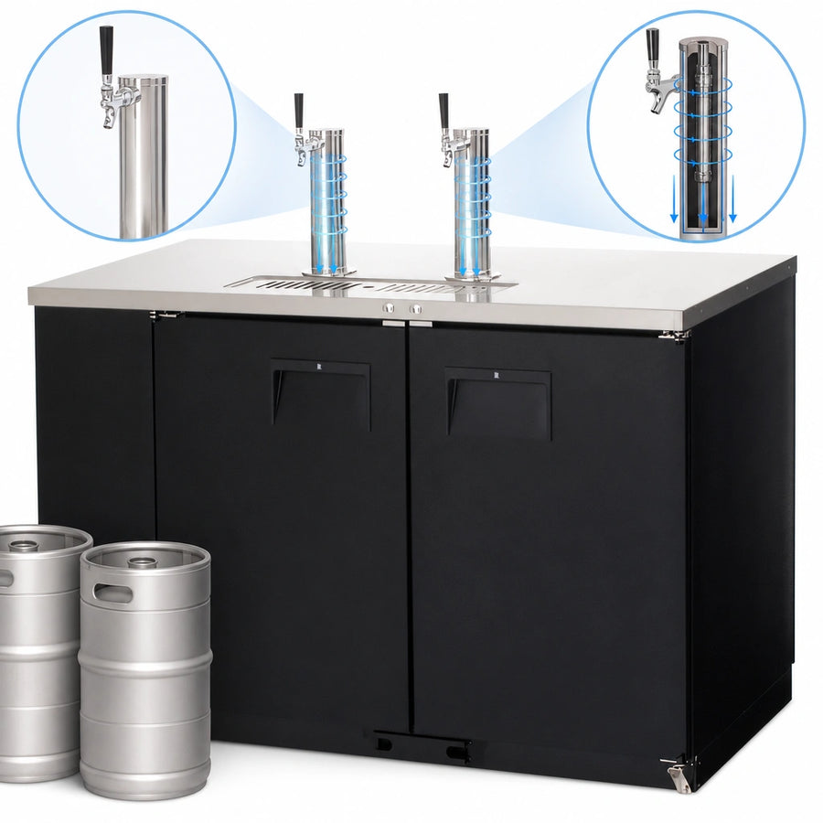 Dual Insulated Draft Towers