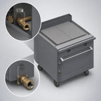 Thumbnail image #4 for Jade Range (Middleby) Titan JMRH-24IP 24-Inch Modular Gas Plancha Range with 5/8-Inch Steel Plate and Infinite Controls