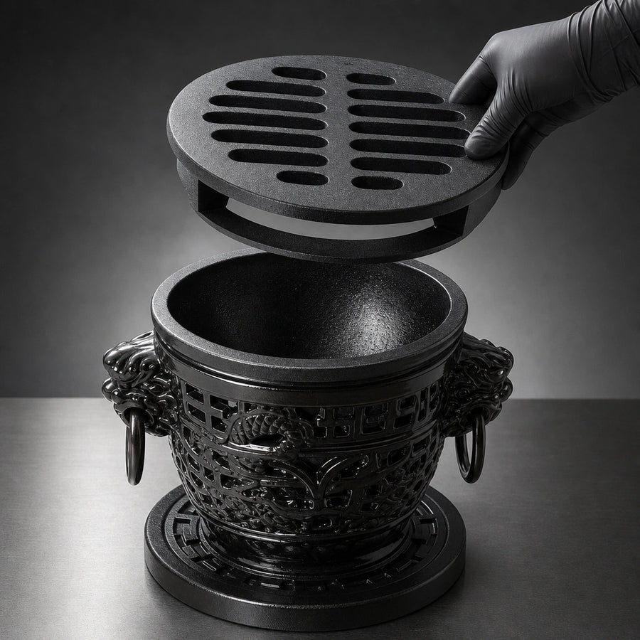 Removable Cast Iron Grill