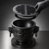 Thumbnail image #4 for Town Equipment Dragon-Style Japanese Hibachi Stove Set with Removable Cast Iron Grill
