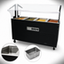 Thumbnail image #4 for Advance Tabco Triumph Supreme Portable Electric Hot Food Buffet Table with 4 Sealed Wells