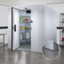 Thumbnail image #4 for AmeriKooler Quick Ship Indoor Floorless Walk-In Cooler, Nominal 6 Feet x 10 Feet, Remote R-448A Refrigeration