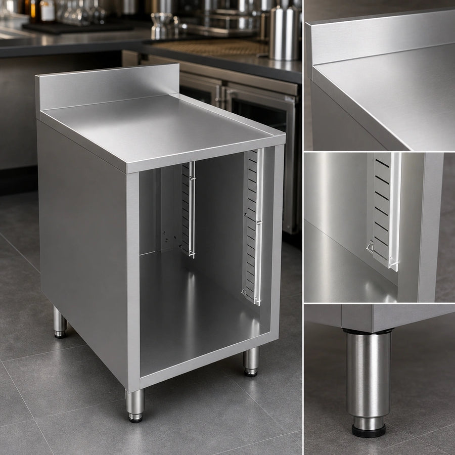 18-Gauge Stainless Steel Construction