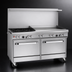 Thumbnail image #4 for Southbend Ultimate 60-Inch Gas Restaurant Range with 2 Open Burners, 48-Inch Griddle, Standard Oven, and Cabinet Base