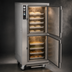 Thumbnail image #4 for FWE Mobile Split-Cavity Proofer/Heater Cabinet, 5 Full-Size Sheet Pans per Compartment, Stainless Steel