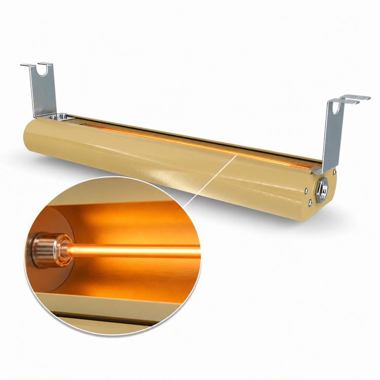 Product image #4 for Vollrath 42-Inch Low Profile Unlighted Strip Heat Lamp with Remote Toggle Switch