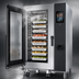 Thumbnail image #4 for Lainox Naboo 5.0 NAE202B Electric Floor Model Combi Oven with Direct Steam and 20 x 2/1 GN Capacity