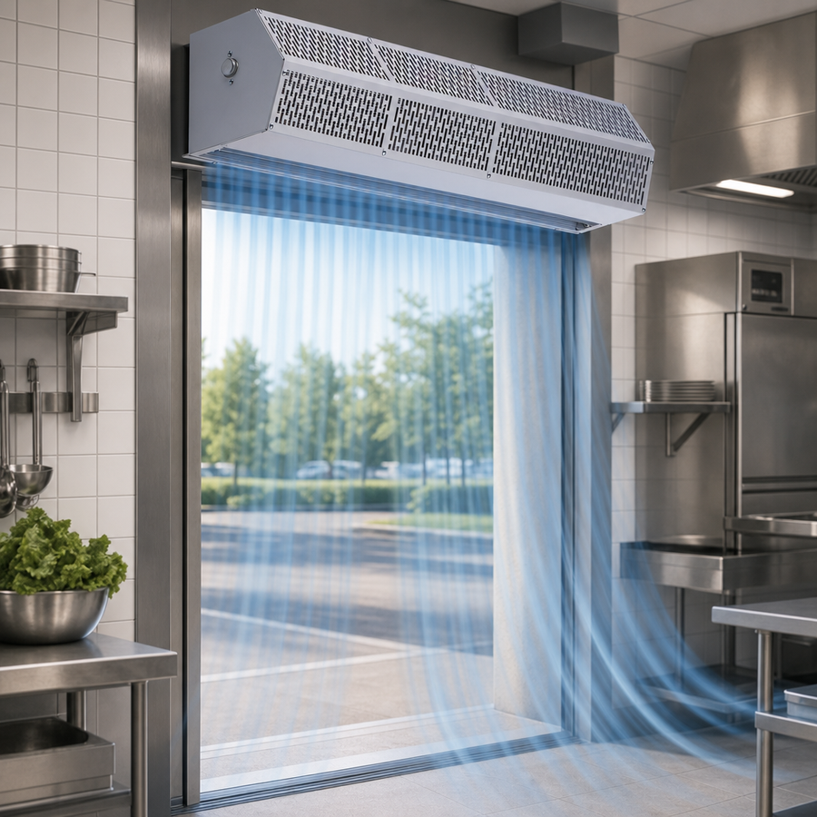 Unheated Air Curtain