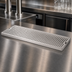 Thumbnail image #4 for Micro Matic Surface Mount Stainless Steel Drip Tray Trough with Perforated Screen, 24 x 8 Inches