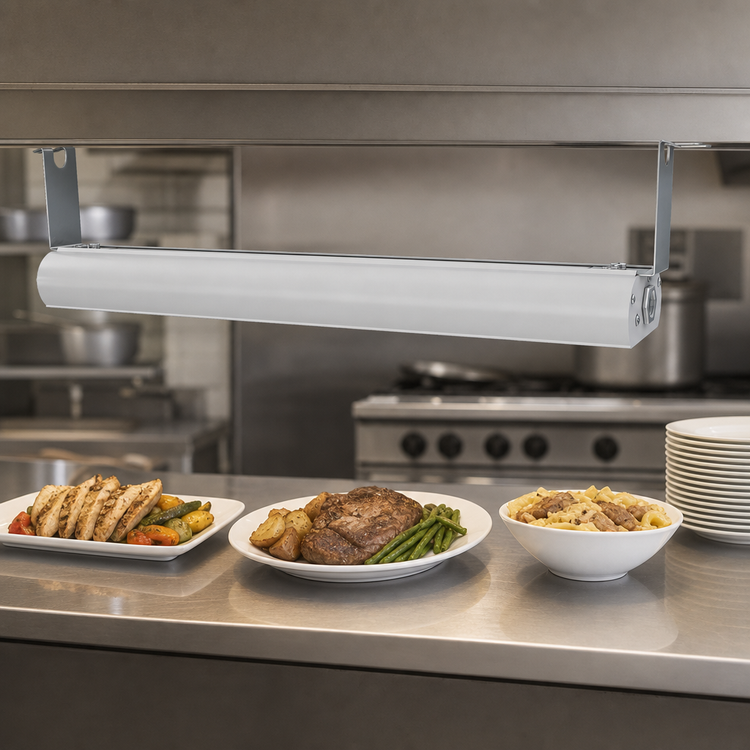 Product image #4 for 66-Inch Low Profile Unlighted Strip Heat Lamp with Aluminum Housing