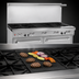 Thumbnail image #4 for Southbend Ultimate 60-Inch Gas Restaurant Range with 6 Burners, 24-Inch Charbroiler, Standard Oven, and Convection Oven