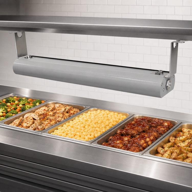 Product image #4 for Vollrath 72-Inch Low Profile Unlighted Strip Heat Lamp