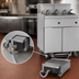 Thumbnail image #4 for Imperial 2-Tank Electric Floor Fryer with Built-In Space Saver Filter System, 75 lb. Capacity Each