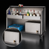 Thumbnail image #5 for Advance Tabco AMS-5B 62 1/4-Inch Portable Bar with Stainless Steel Bartender Side and Ice Bin