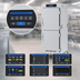 Thumbnail image #4 for Metro C5 8 Series Mobile Full-Height Pass-Thru Controlled Temperature Holding Cabinet with Solid Dutch Doors, 17-Pan Capacity