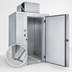 Thumbnail image #4 for Polar-Pak PX7-1208-CT Indoor Floorless Walk-In Cooler with Top-Mounted Self-Contained Refrigeration