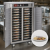 Thumbnail image #4 for FWE E-Series E-960 Electric Heated Banquet Cart Holding Cabinet, 96 Covered 11-Inch Plate Capacity